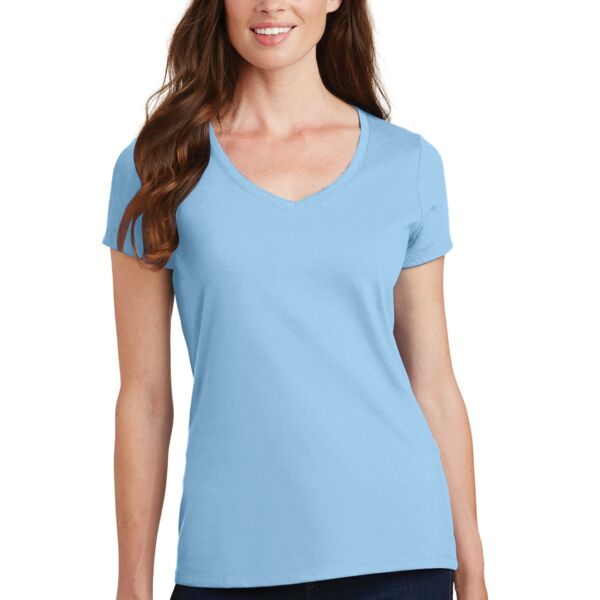ICD Spirit Wear Ladies Fan Favorite V Neck Tee Thumbnail