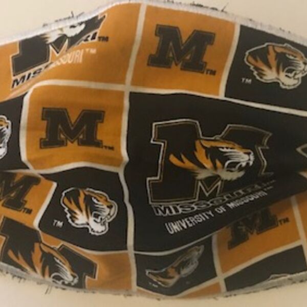 FACEMASK - NON-MEDICAL HOMEMADE MASK - MIZZOU Thumbnail