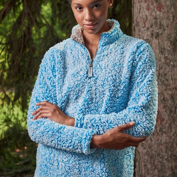 SEW N STITCHES - J AMERCIA - Women’s Epic Sherpa Quarter-Zip Pullover Thumbnail