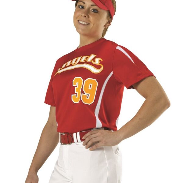 SEW N STITCHES - ALLESON ATHLETIC Women's Fast-Pitch Crew Neck Jersey Thumbnail