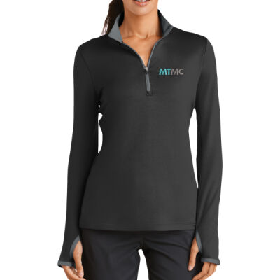 MTMC - 779796 Ladies Dri FIT Stretch 1/2 Zip Cover Up Thumbnail