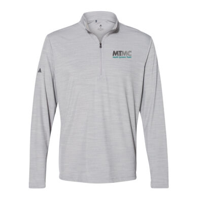 ADIDAS- Lightweight Mélange Quarter-Zip Pullover Thumbnail